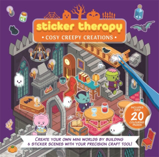 Sticker Therapy: Cosy Creepy Creations - Igloo Books Ltd
