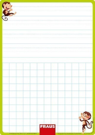 Stíratelná tabulka pro 1. ročník - nevázané písmo - neuveden