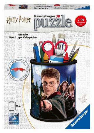 Puzzle 3D Stojan na tužky Harry Potter/54 dílků - neuveden