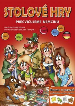 Stolové hry Precvičujeme nemčinu - Eva Mrázková