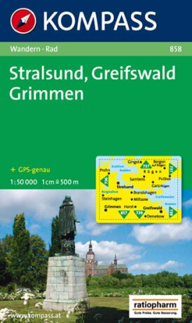 Stralsund,Greifswald,Grimmen 858 / 1:50T NKOM - neuveden