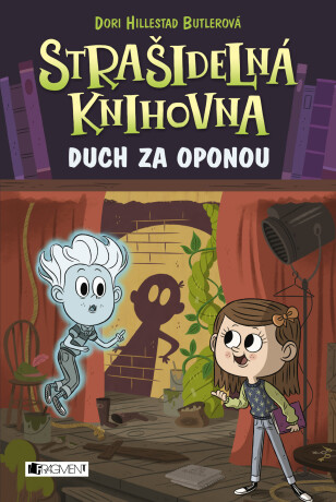 Strašidelná knihovna - Duch za oponou - Dori  Butlerová Hillestad