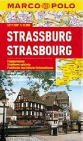 Strassburg/Strasbourg - City Map 1:15000 - neuveden