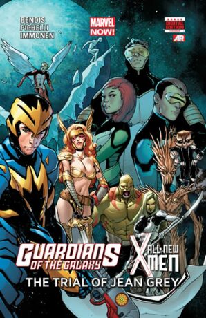 Strážci galaxie/New X-Men: Soud s Jean Greyovou - Brian Michael Bendis,Sara Pichelliová,Stuart Immonen