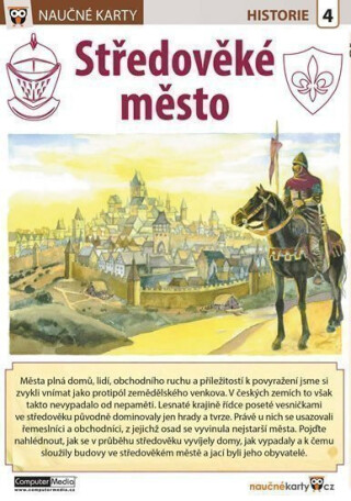 Středověké město - Naučná karta - Kateřina Hrbková