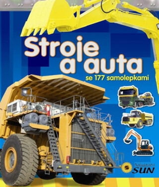 Stroje a auta se 177 samolepkami - neuveden