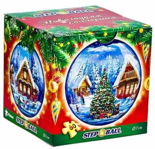 Stromeček - Plastic Puzzle Koule 60 Vánoční kolekce - neuveden