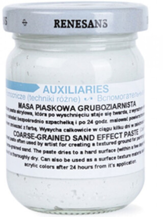 Strukturovací pasta hrubý písek Renesans 110ml - 