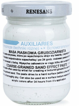 Strukturovací pasta hrubý písek Renesans 110ml - 