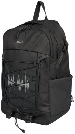 Studentský batoh Baggo Flex Heartbeat Black - 