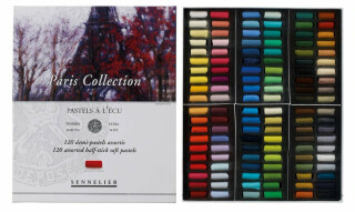 Suchý pastel Sennelier - sada 120 ks 1/2 Paris col - 