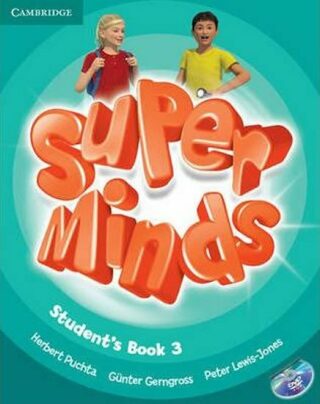 Super Minds Level 3 Students Book with DVD-ROM - Herbert Puchta