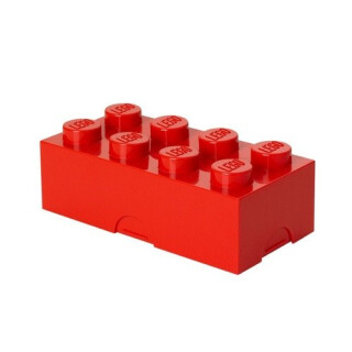 LEGO box na svačinu 100 x 200 x 75 mm - červená - neuveden