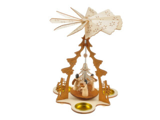 Svícen točící dřevěný - 