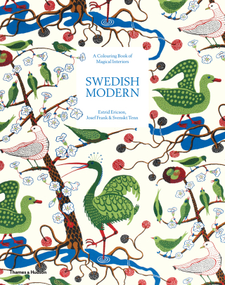 Swedish Modern: A Colouring Book of Magical Interiors - Janet Colletti