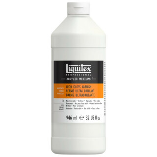 Tekutý extra lesklý lak Liquitex 946ml - 
