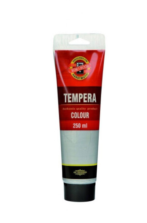 Tempera Koh-i-noor 250ml – 1800 stříbrná - 