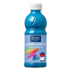 Temperová barva Lefranc Redimix 500ml – 011 Turquoise Blue - 