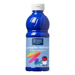 Temperová barva Lefranc Redimix 500ml – 140 Cobalt Blue Hue - 