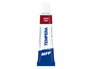 Temperové barvy 12ml červená tmavá - 