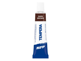 Temperové barvy 12ml hnědá tmavá - 