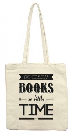 teNeues Tote Bag: So Many Books, So Little Time - 