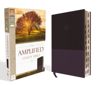 The Amplified Study Bible, Leathersoft, Purple, Thumb Indexed - Zondervan