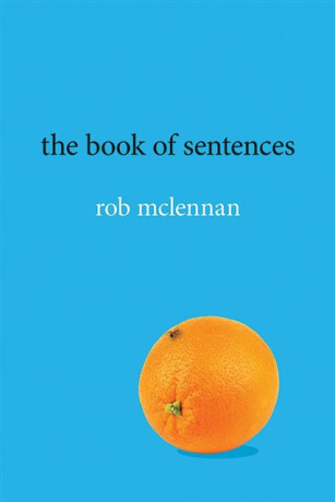The Book of Sentences - Rob McLennan