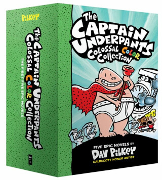 The Captain Underpants Colossal Color Collection (Captain Underpants #1-5 Boxed Set): From the Creator of Dog Man - 