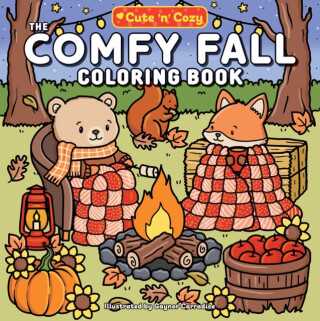 The Comfy Fall Coloring Book - 