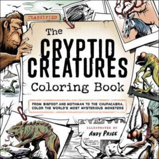 The Cryptid Creatures Coloring Book - 