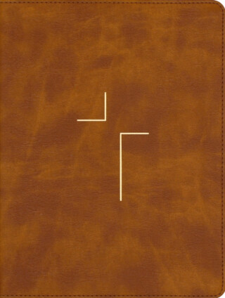 The Jesus Bible, ESV Edition, Leathersoft, Tan - 