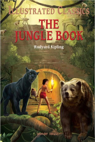 The Jungle Book: Illustrated Children Classics - 
