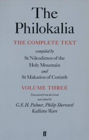 The Philokalia Vol 3 - G.E.H. Palmer