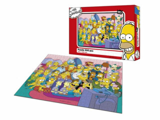 The Simpsons: Puzzle 500 dílků - neuveden