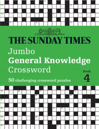 The Sunday Times Jumbo General Knowledge Crossword Book 4 - The Times Mind Games,Peter Biddlecombe