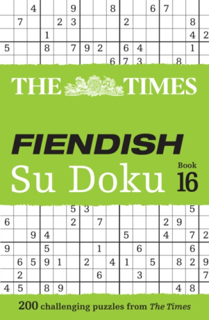 The Times Fiendish Su Doku Book 16 - The Times Mind Games