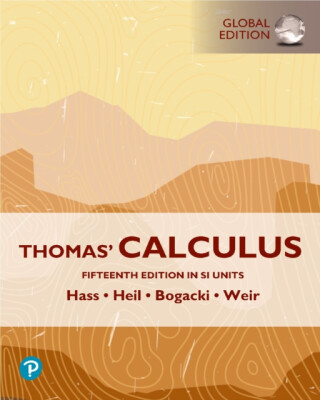 Thomas' Calculus, SI Units - Christopher Heil,Maurice Weir,Joel Hass