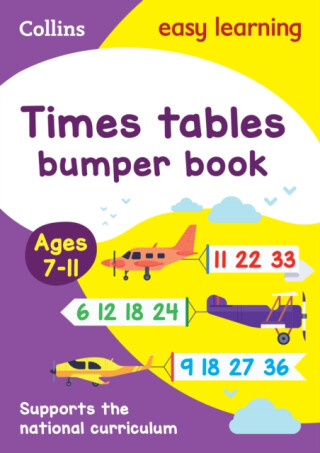 Times Tables Bumper Book Ages 7-11 - Collins Easy Learning