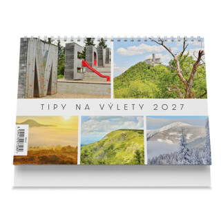 Tipy na výlety 2027 - Stolní kalendář - 