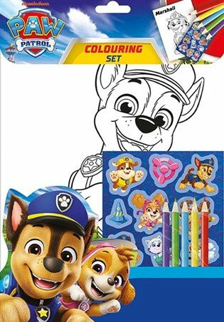 Omalovánkový set Tlapková Patrola - 