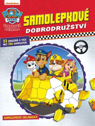 Tlapková patrola - Samolepkové dobrodružství - 