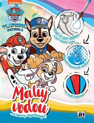 Maluj vodou - Tlapková patrola - kolektiv autorů