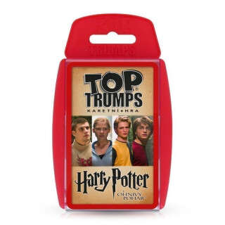 TOP TRUMPS Harry Potter a Ohnivý pohár CZ - karetní hra - neuveden