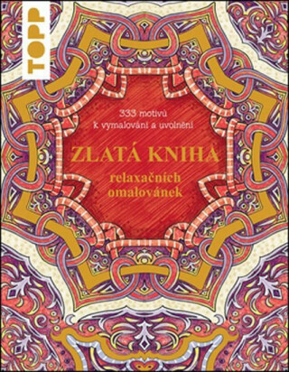 TOPP Zlatá kniha relaxačních omalovánek - neuveden