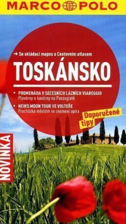 Toskánsko/cestovní průvodce s mapou MD - neuveden