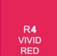 Touch twin marker – R4 Vivid red - 