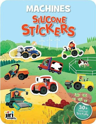 Machines - silicone Stickers - neuveden