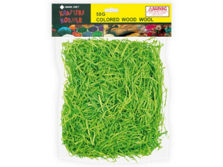 Tráva dekorační 1953 zelená dřevěná 50g - 