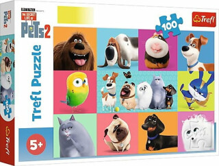 Trefl Puzzle Tajný život mazlíčků 2 / 100 dílků - neuveden
